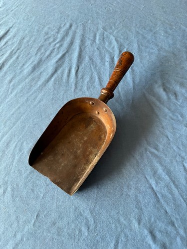 Vintage brass shovel - vintage,