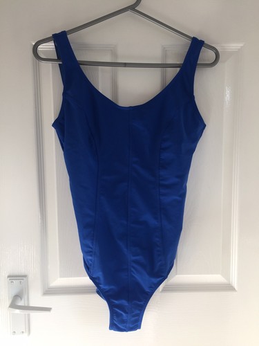 Blue swimming costume size - size, 16