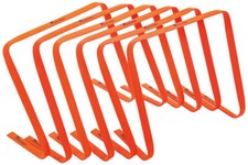Precision Flat Hurdles Set (Set of 6) Orange 15"