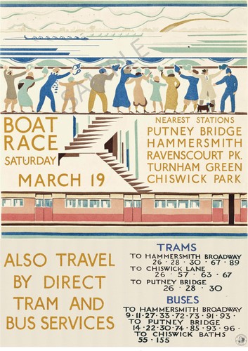 Vintage poster london - london, 1932