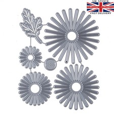 6 piece Daisy spikey Flower