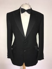 CROMBIE -Mens BLACK Heavy WOOL