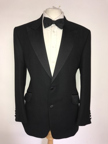 Crombie mens black - black, wool
