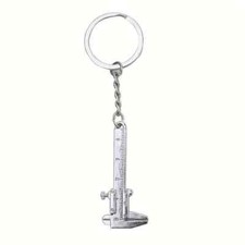 Mini Vernier Caliper Keychain, Portable Movable Tool Keychain  * (Box C 2)