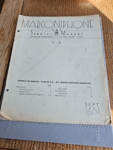 Vintage marconiphone models - vintage,