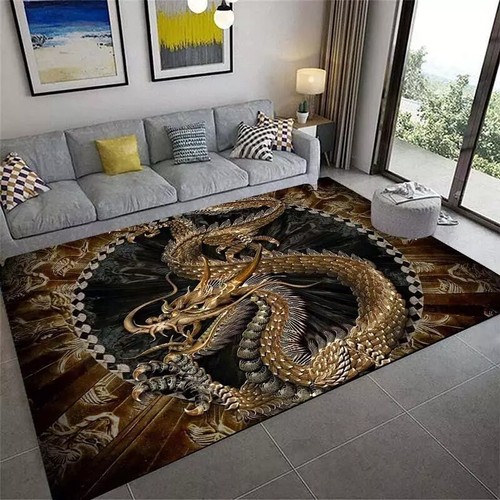 Chinese dragon carpets area - dragon,