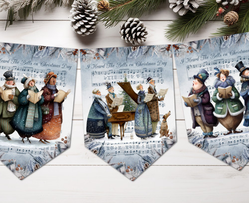 Christmas bunting vintage - christmas,