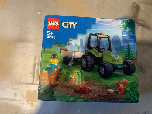 Lego city park - park, tractor