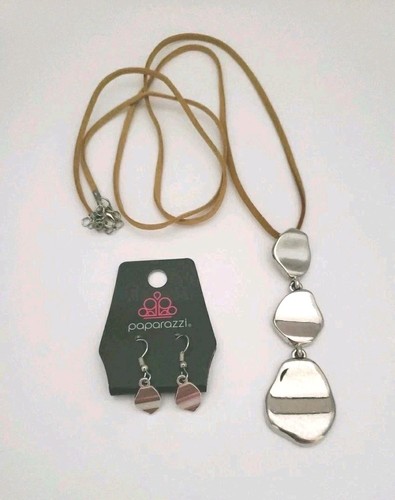 Necklace and earrings set - and,
