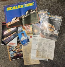 Scalextric 1980s paperwork