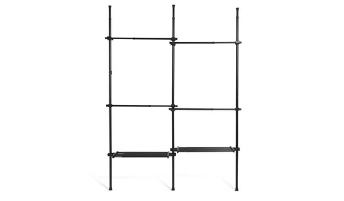 Double adjustable ceiling rail - ceiling,