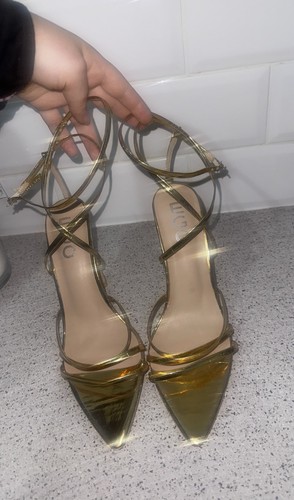 Ego gold strappy - gold,