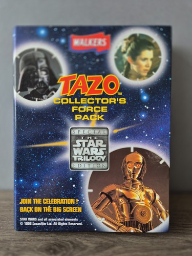 Star wars walkers 1996 tazo - star,
