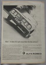 1966 Alfa Romeo 2600 Sprint Original advert No.1