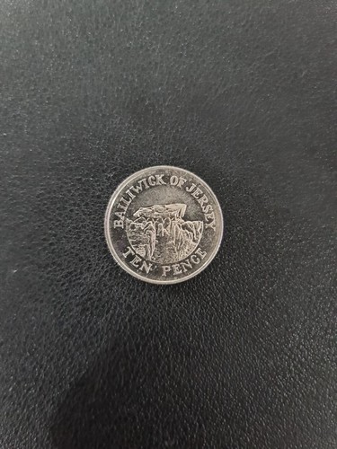 Bailiwick jersey 10p coin - bailiwick, of