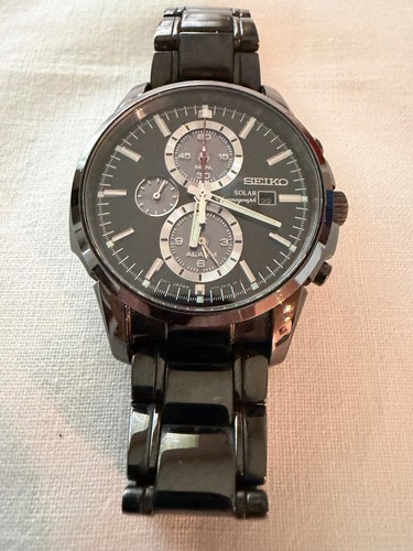 Seiko ssc095 solar chronograph - seiko,