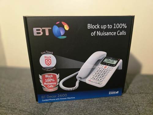 Decor 2600 corded landline - bt,