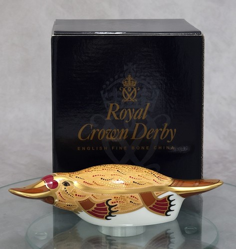 Royal crown derby duck - royal,