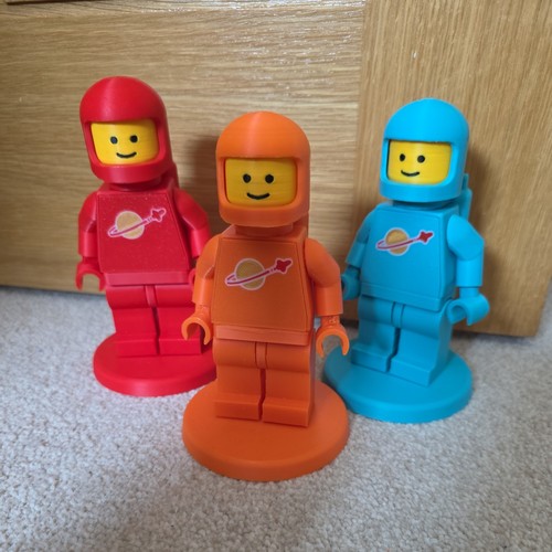 Printed red orange - 3d, x5.5"