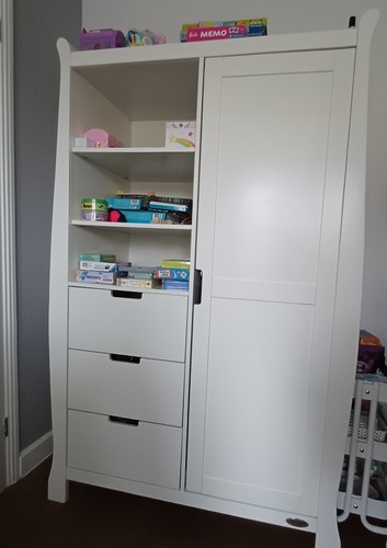 Kids wardrobe with drawers - wardrobe,