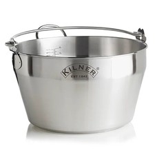 Kilner Stainless Steel Maslin Jam Pan 8 Litre