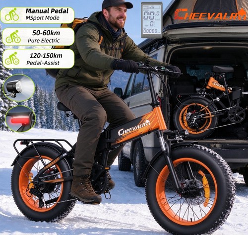 Folding electric bike - 20",