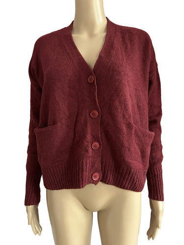 Toast burgundy lambs wool - toast,