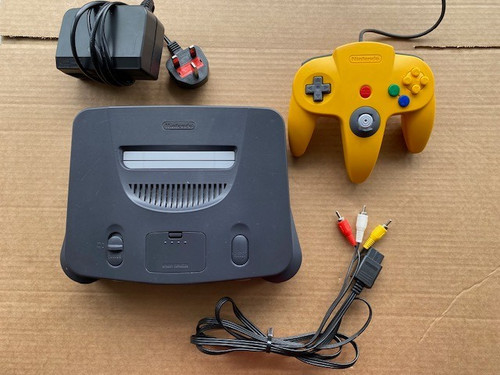 N64 console complete set - console,