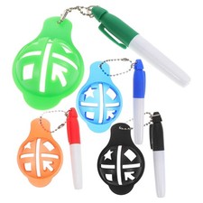 4 Pcs Golf Marker Stencil