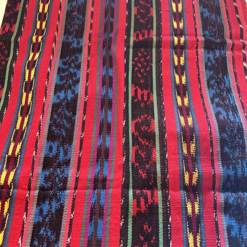 Guatemalan ikat fabric hand - guatemalan,