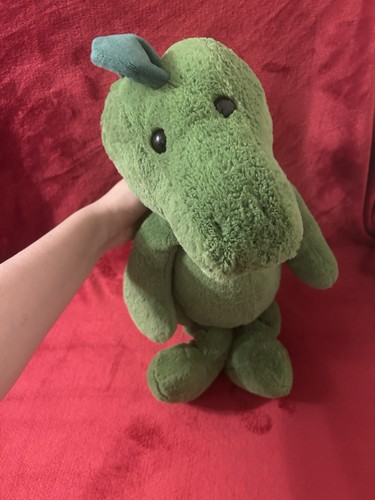 Large green dinosaur - green, cuddly