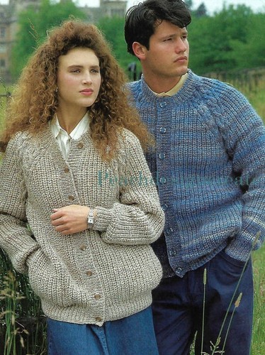 Chunky knitting pattern mens - chunky,