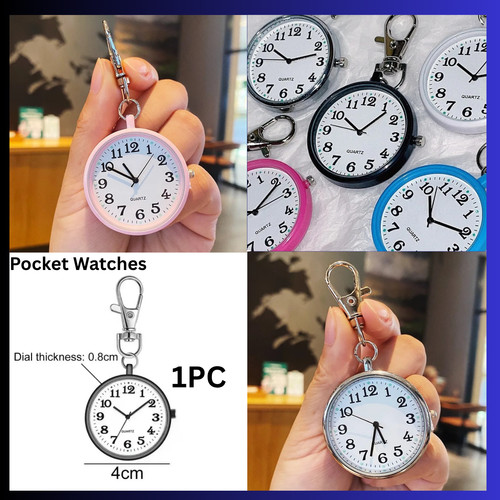 Nurse quartz pocket - watch, –