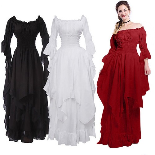 Women victorian medieval dress - women,