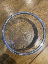 Antique SilverPlate Rim Cut