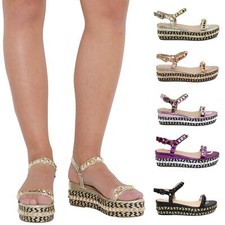 Womens Ladies Summer Platform