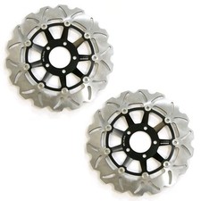 Rezo Stainless Front Brake Rotor Discs Pair fits Suzuki GSF 1200 S Bandit 96-05