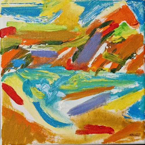 Original acrylic painting - original,