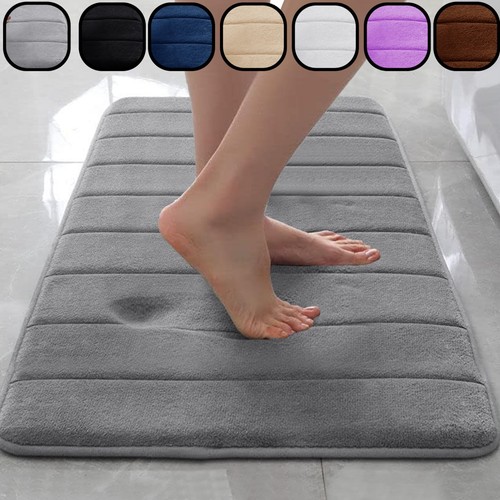 Bath mat non slip - non, thick