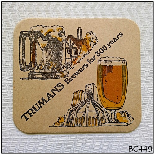 Trumans brewers good beer - trumans,