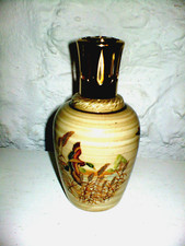 Lamp Berger Signed Willy Caillault H/P DucksCeramic Catalytic Oil Fragrance Lamp
