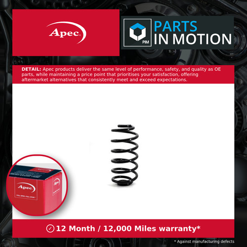 Coil springs - 2x, (pair