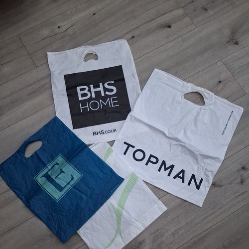 Vintage plastic carrier bags - carrier,