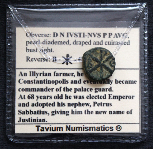 Byzantine justin genuine - justin, i