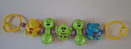 Colourful bright clip baby - bright,