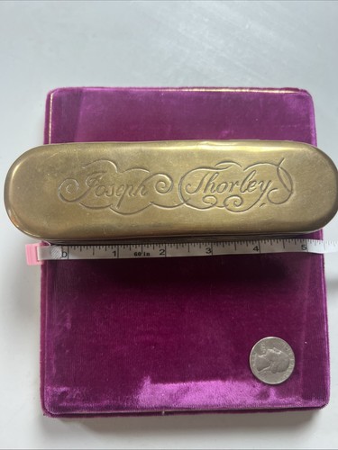 1777 georgian brass tobacco - 1777,