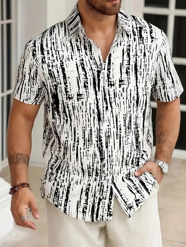 Men hawaiian short sleeve - men,