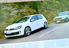 VW GOLF GTI MK6 LAUNCH + MK1 - COLLECTIBLE ORIGINAL CLASSIC CAR ROAD TEST REVIEW