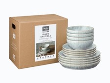 Denby Halo Speckle Coupe 12