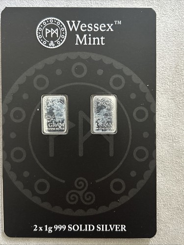 Wessex mint 2x1g 999 solid - wessex,
